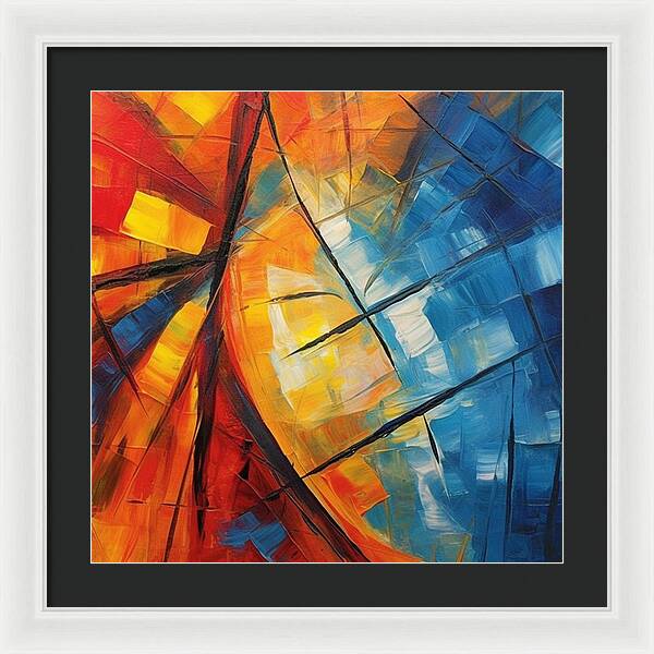 Color Burst - Framed Print
