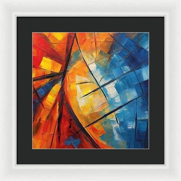 Color Burst - Framed Print