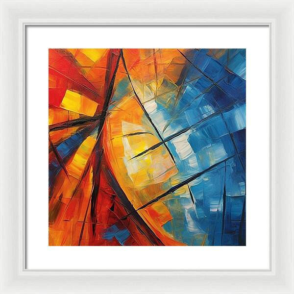 Color Burst - Framed Print
