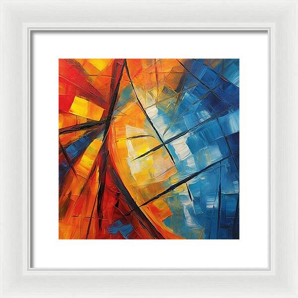 Color Burst - Framed Print