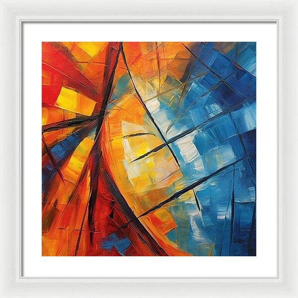 Color Burst - Framed Print