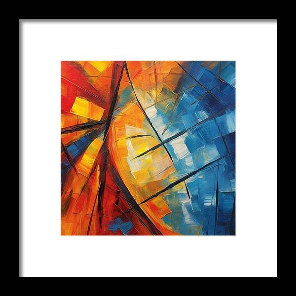 Color Burst - Framed Print