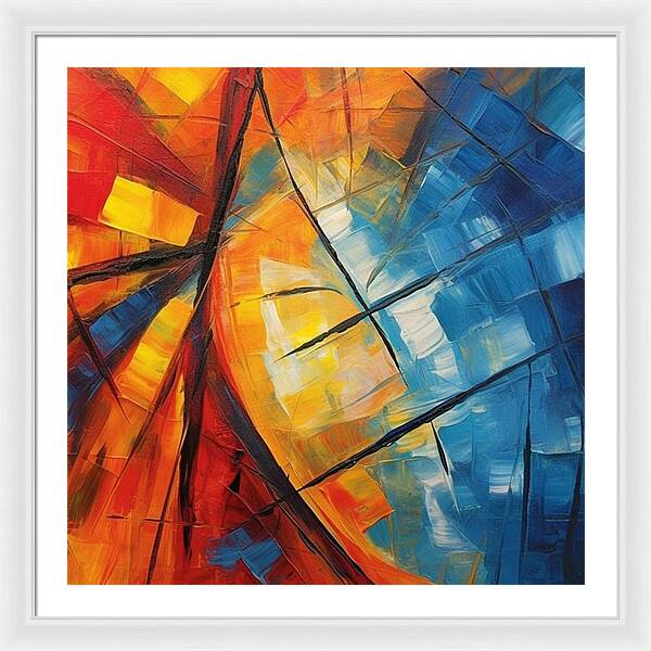 Color Burst - Framed Print