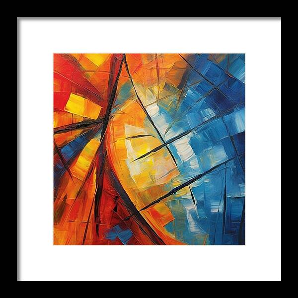 Color Burst - Framed Print