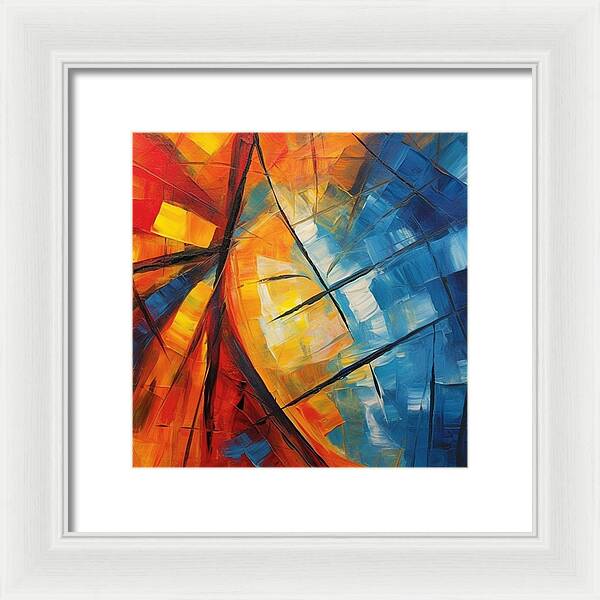 Color Burst - Framed Print