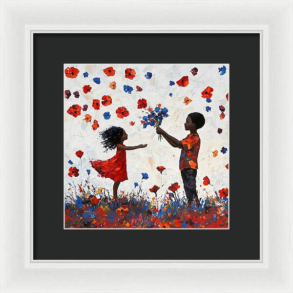 Colors of Kindness - Framed Print