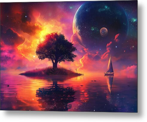 Cosmic Dawn - Metal Print