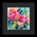 Switch Crimson Bloom Symphony - Framed Print 2 image