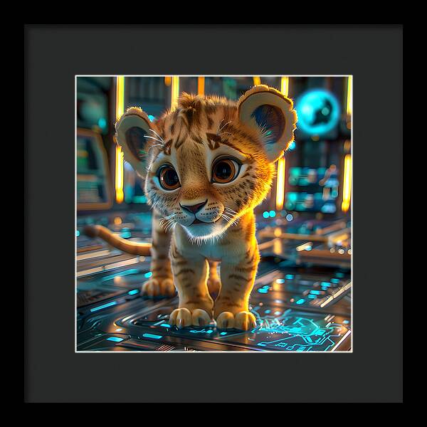 Cyber Cub - Framed Print