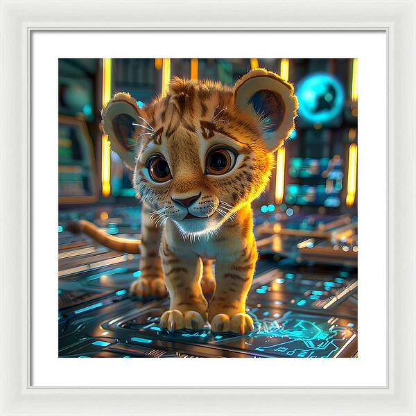 Cyber Cub - Framed Print