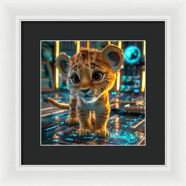 Cyber Cub - Framed Print