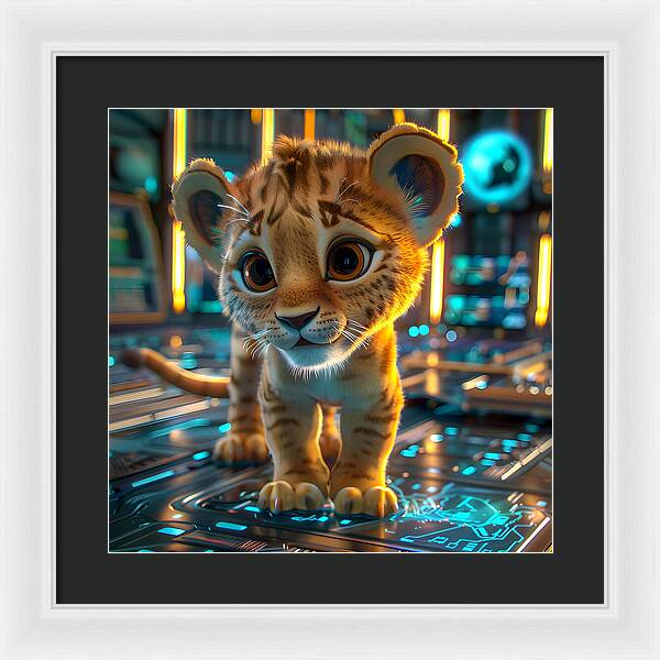Cyber Cub - Framed Print