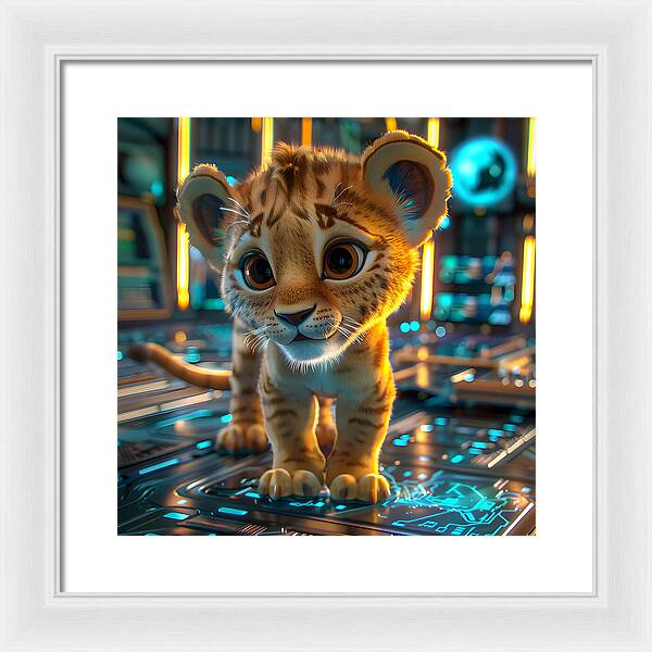 Cyber Cub - Framed Print