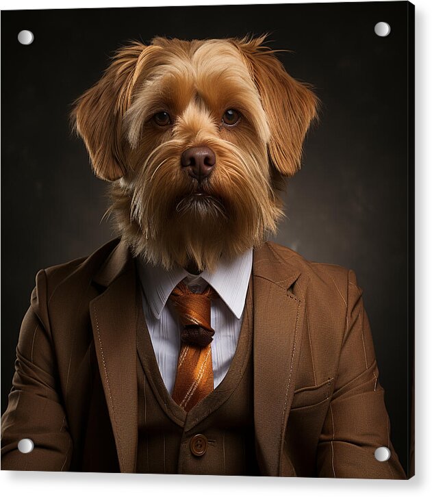 Dapper Paws - Acrylic Print