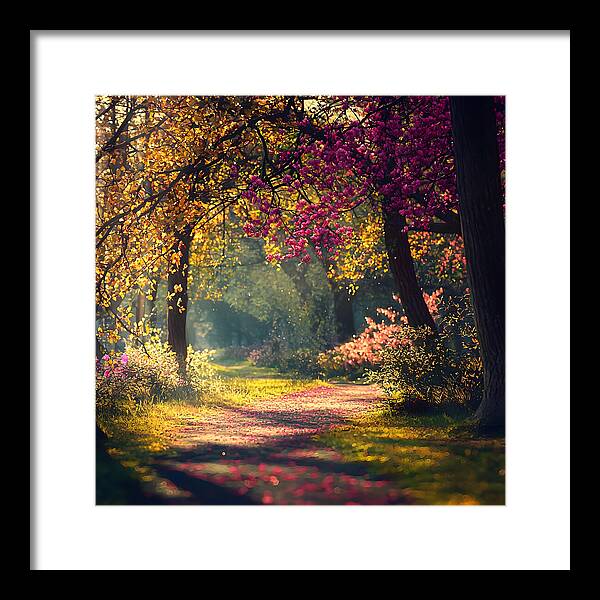 Dappled Light - Framed Print