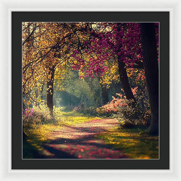 Dappled Light - Framed Print