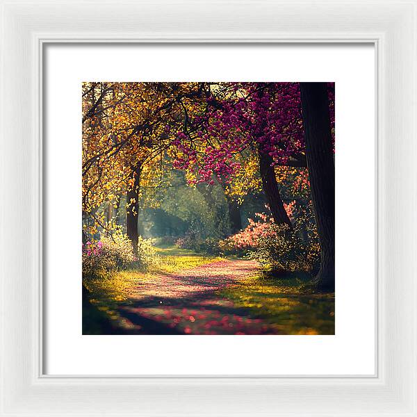 Dappled Light - Framed Print