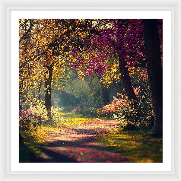 Dappled Light - Framed Print
