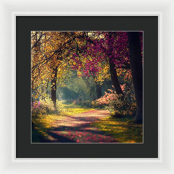 Dappled Light - Framed Print
