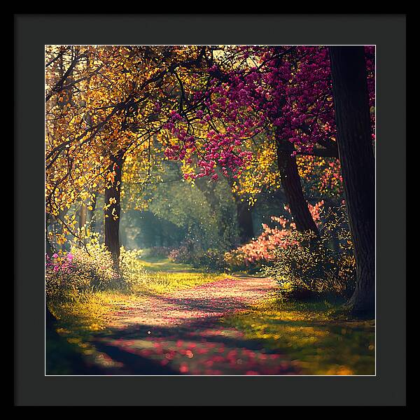 Dappled Light - Framed Print