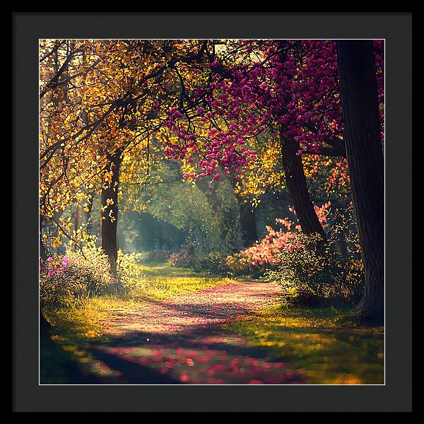 Dappled Light - Framed Print