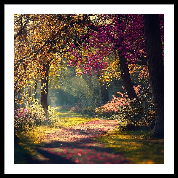 Dappled Light - Framed Print