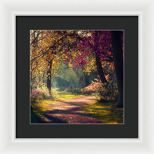 Dappled Light - Framed Print