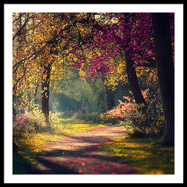 Dappled Light - Framed Print