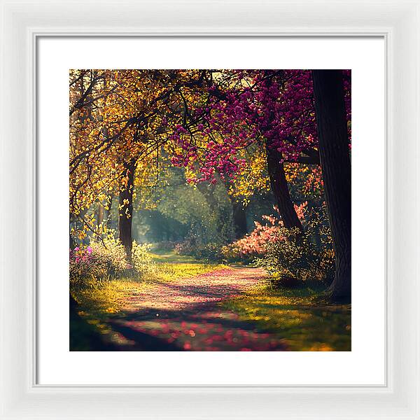 Dappled Light - Framed Print