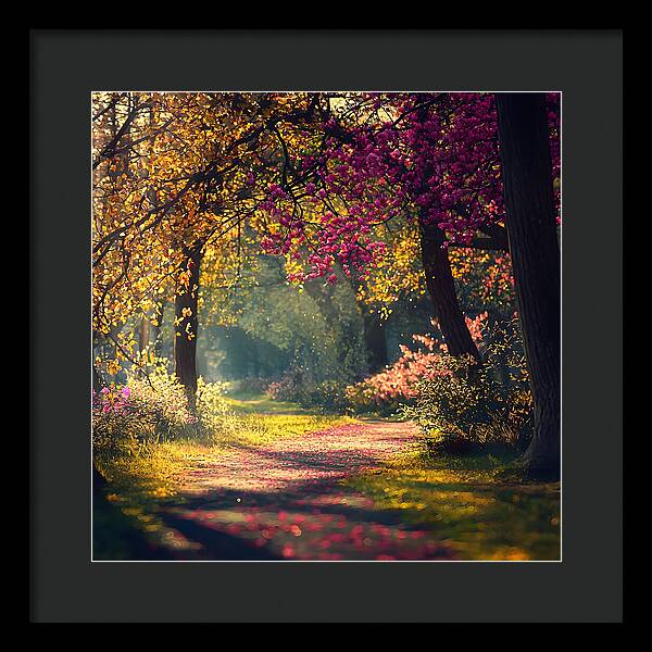 Dappled Light - Framed Print
