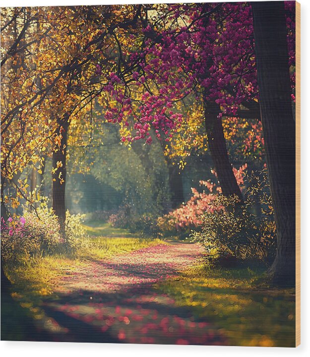 Dappled Light - Wood Print