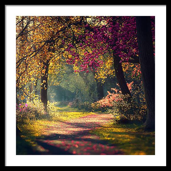 Dappled Light - Framed Print