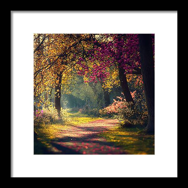 Dappled Light - Framed Print