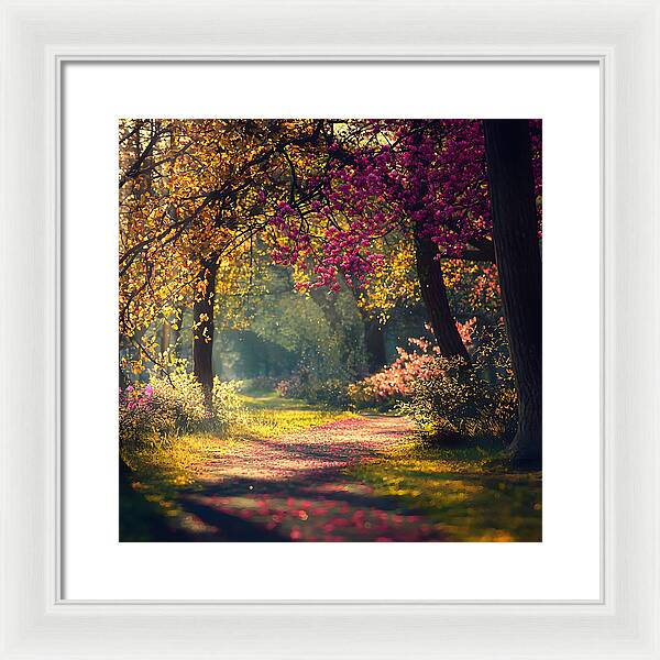 Dappled Light - Framed Print