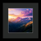 Switch Distant Peaks - Framed Print 2 image