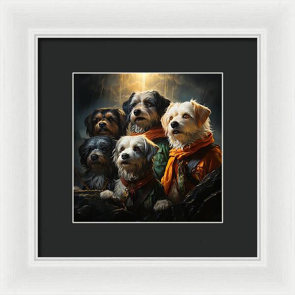 Dogs Watch - Framed Print