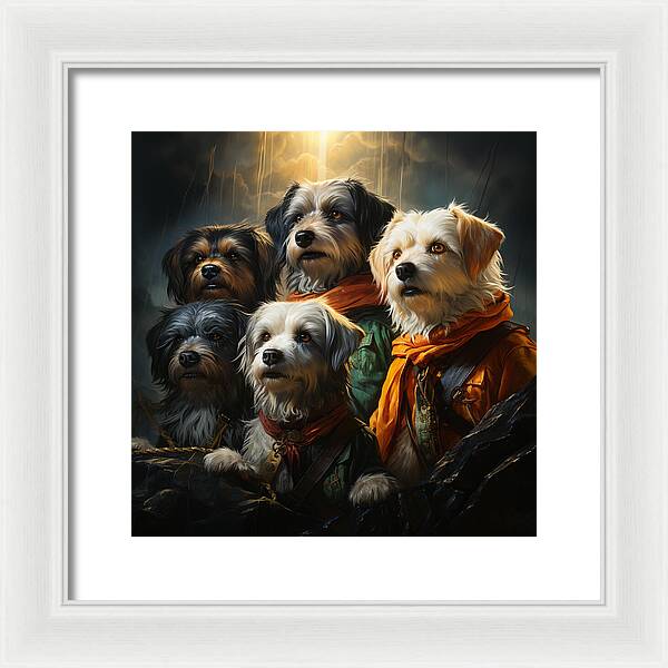 Dogs Watch - Framed Print
