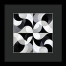 Switch Echoes in Grayscale - Framed Print 2 image