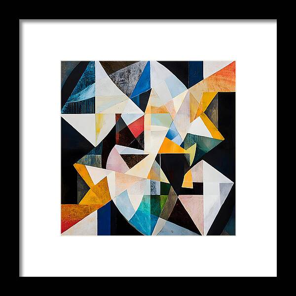 Eclipsed Geometry - Framed Print