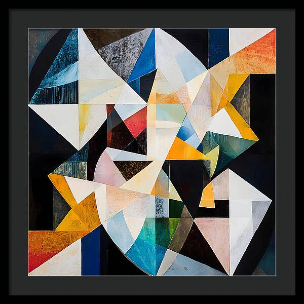 Eclipsed Geometry - Framed Print