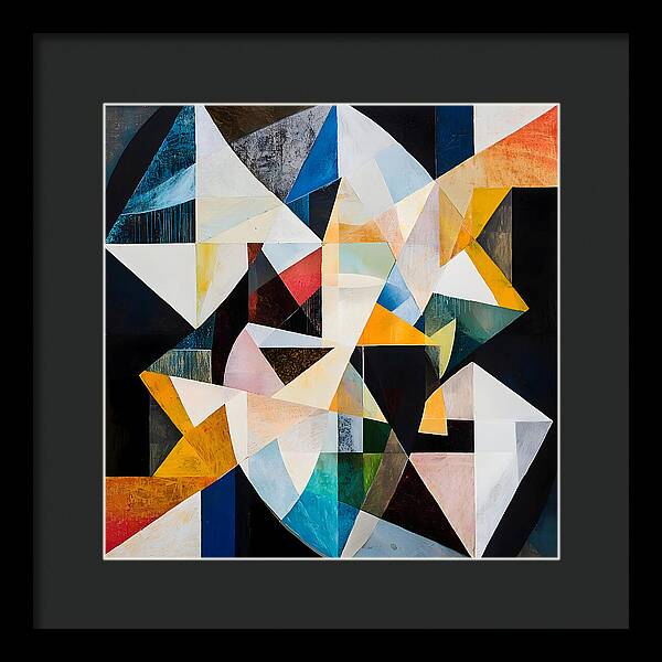 Eclipsed Geometry - Framed Print