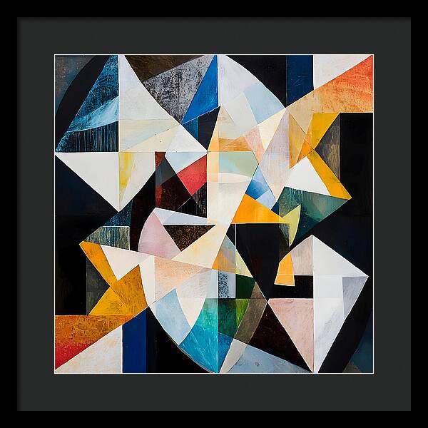 Eclipsed Geometry - Framed Print