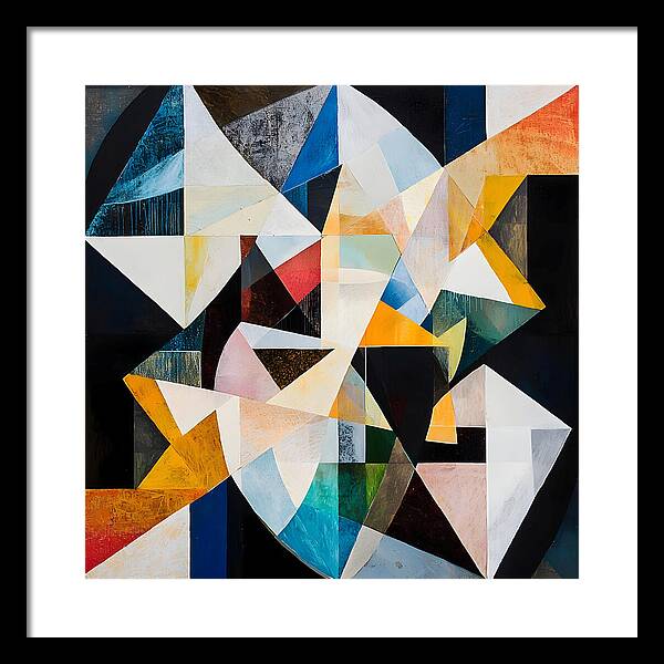 Eclipsed Geometry - Framed Print