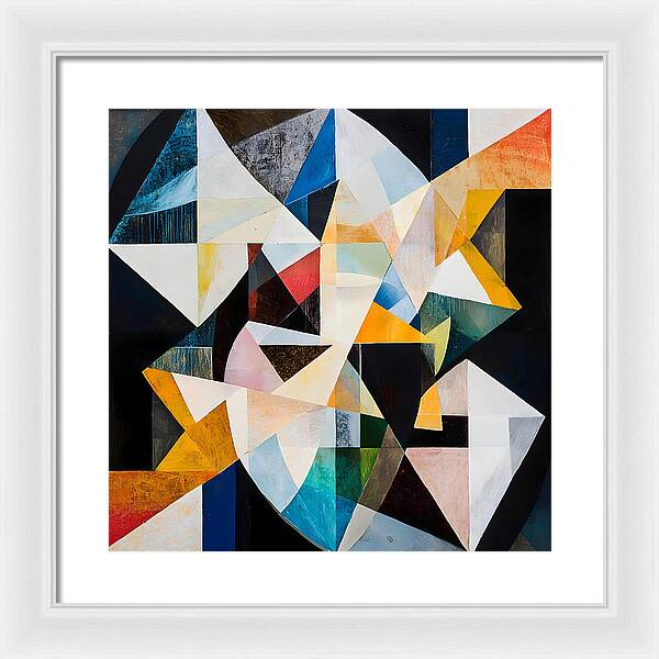 Eclipsed Geometry - Framed Print