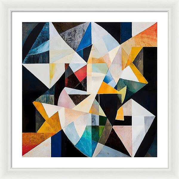 Eclipsed Geometry - Framed Print