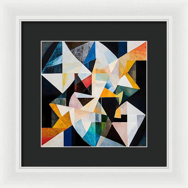 Eclipsed Geometry - Framed Print