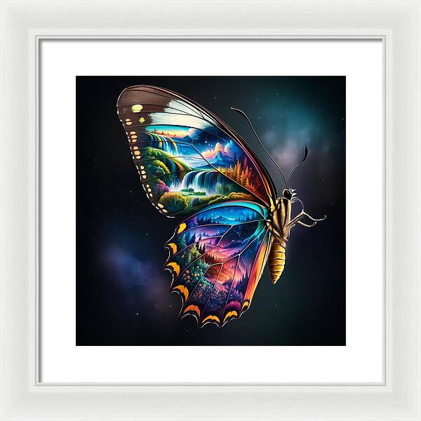 Eden in Flight - Framed Print