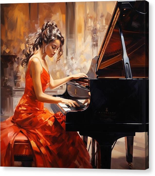 Enchanted Melody - Canvas Print