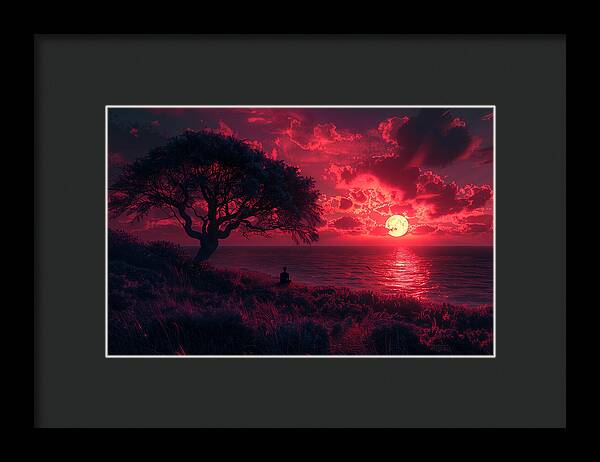 Evening Glow - Framed Print