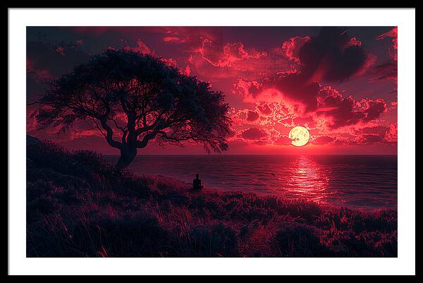 Evening Glow - Framed Print